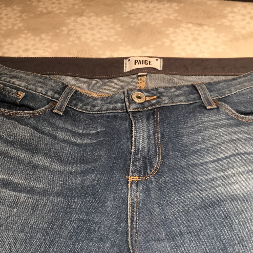 Paige | Jimmy Jimmy Crop Denim Jean Size 32